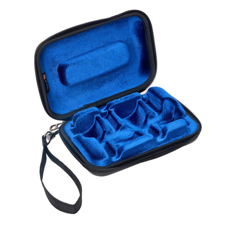 Estuche para boquilla de trombón con microcremallera, 4 piezas (negro) - Imagen 6