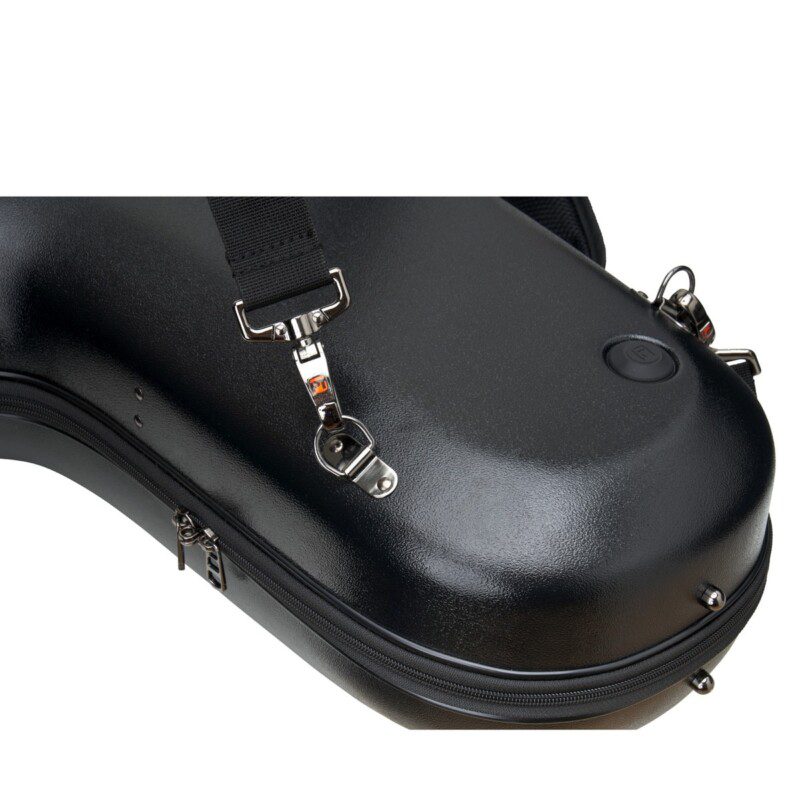 Estuche para saxofón tenor con cremallera, modelo Micro ZIP ABS (negro) - Imagen 8