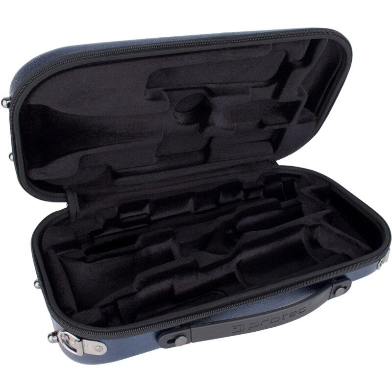 Estuche para clarinete en Bb con cremallera modelo Micro ZIP ABS (azul) - Imagen 5