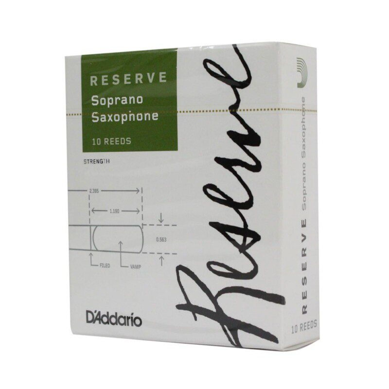 CAÑA RICO SAXO SOPRANO D'ADDARIO RESERVE CAJA VERDE # 3.5