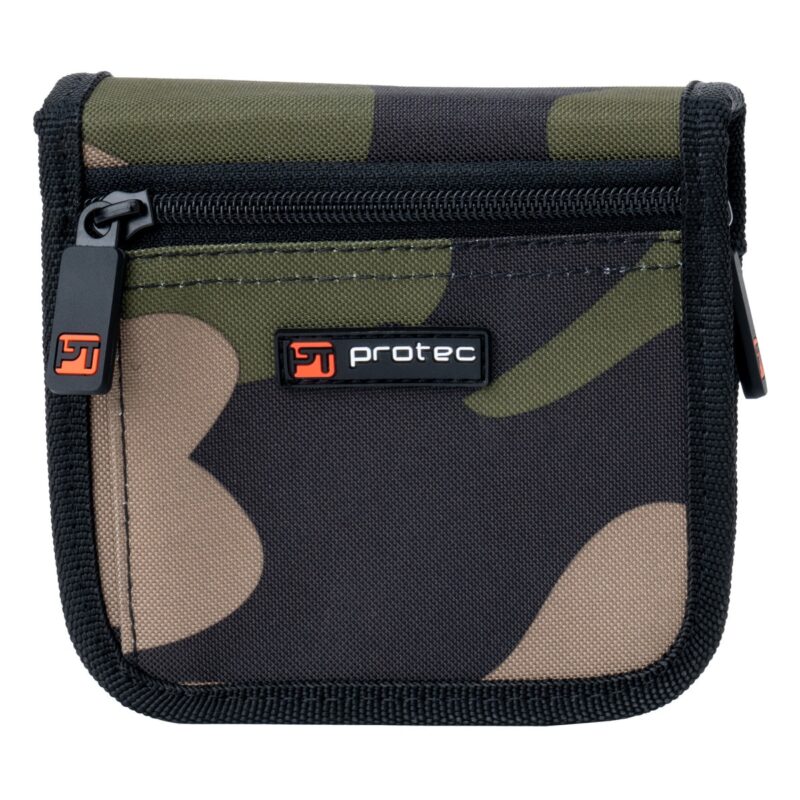 Funda Protec para boquilla de tuba - Nylon con cierre de cremallera, 2 piezas (Camuflaje) - Imagen 2
