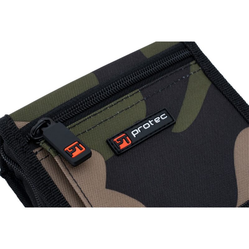 Funda Protec para boquilla de tuba - Nylon con cierre de cremallera, 2 piezas (Camuflaje) - Imagen 4