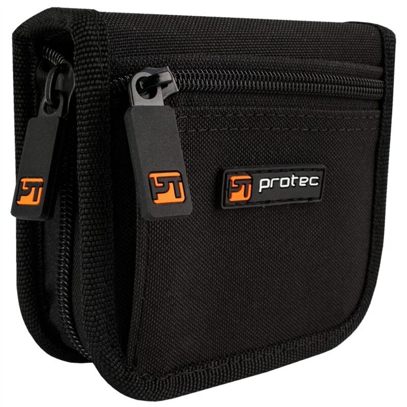 Funda Protec para boquilla de tuba (Nylon, cierre de cremallera, 3 piezas)