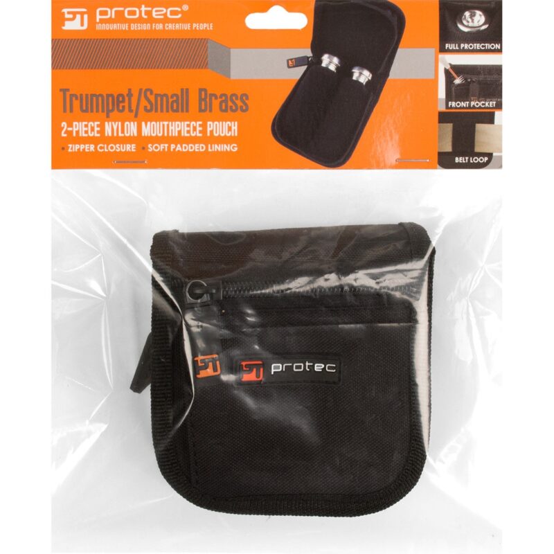 Funda Protec para boquilla de trompeta (Nylon, cierre de cremallera, 2 piezas) - Imagen 6