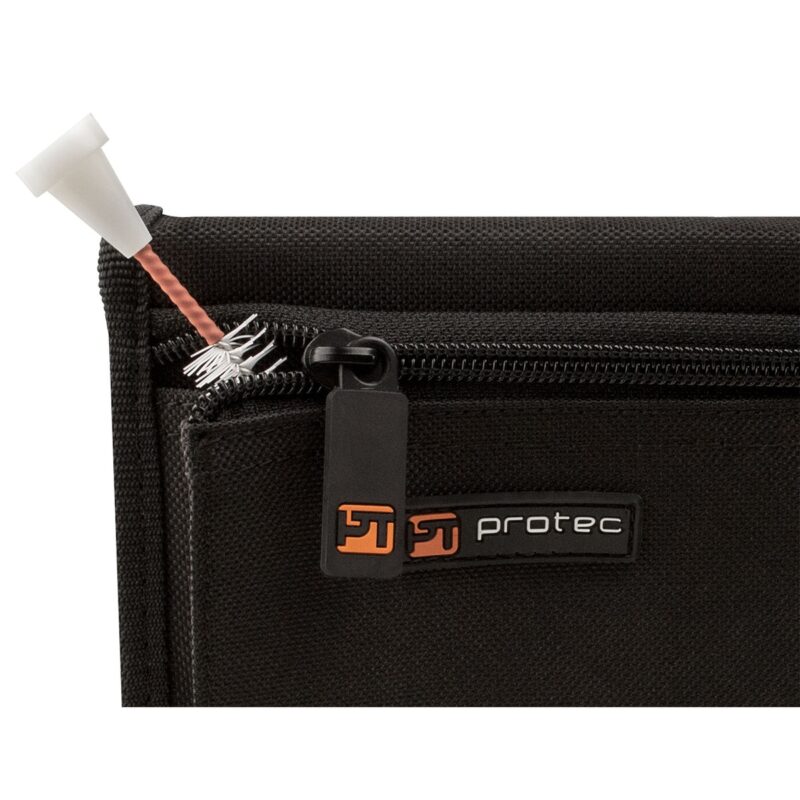 Funda Protec para boquilla de trompeta (Nylon, cierre de cremallera,, 4 piezas-Negro) - Imagen 4