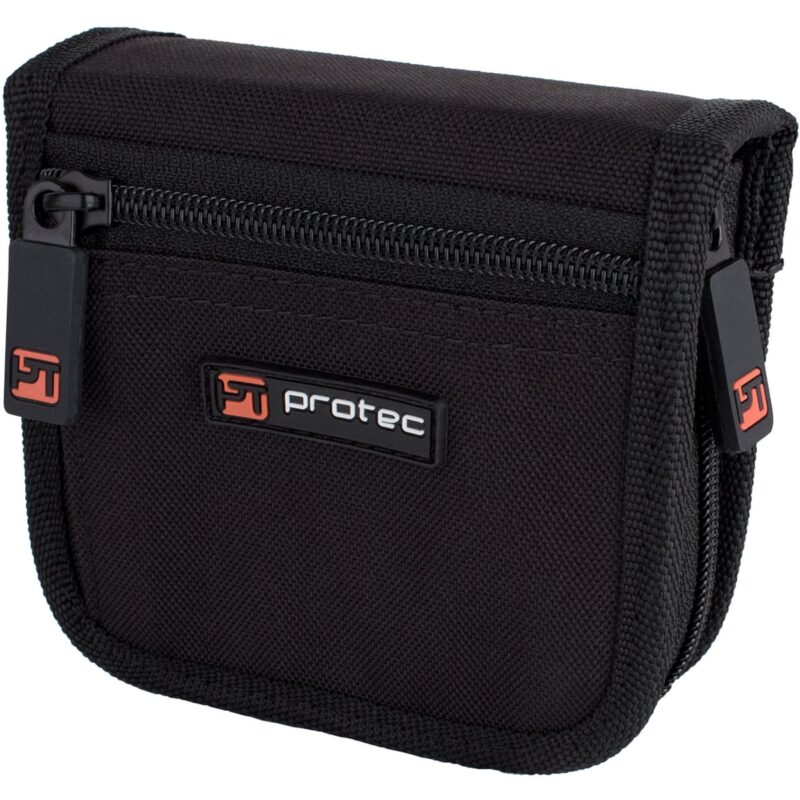 Funda Protec para boquilla de trombón - (Nylon, cierre de cremallera, 2 piezas - Negro)