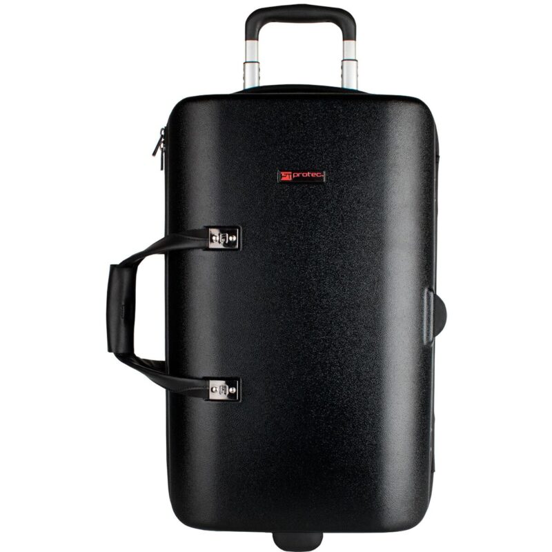 Estuche Protec para trompeta - ABS con cremallera, individual, doble  (negro) - Imagen 5