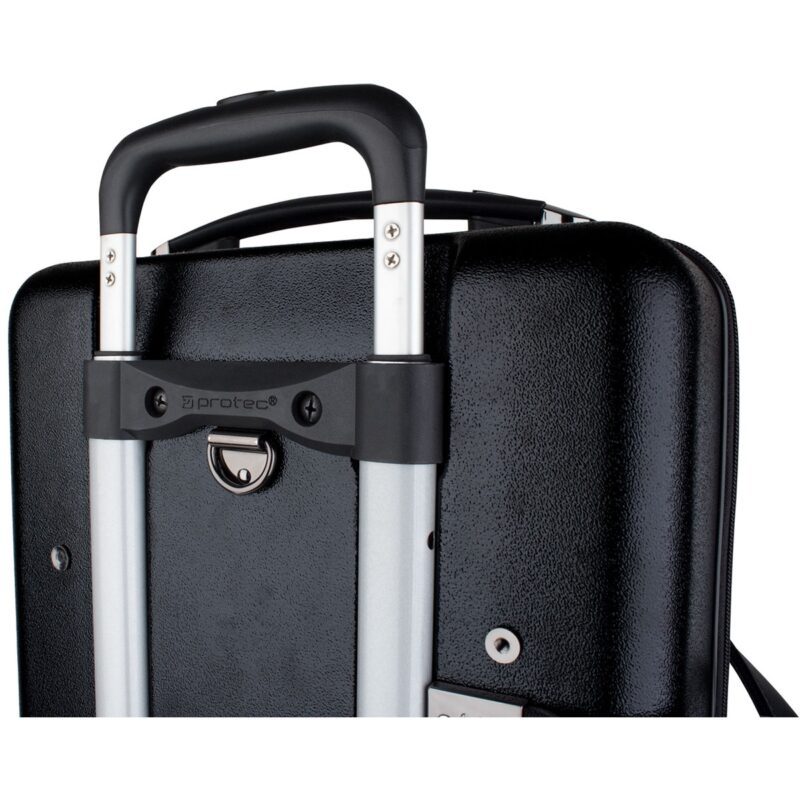 Estuche Protec para trompeta - ABS con cremallera, individual, doble  (negro) - Imagen 10