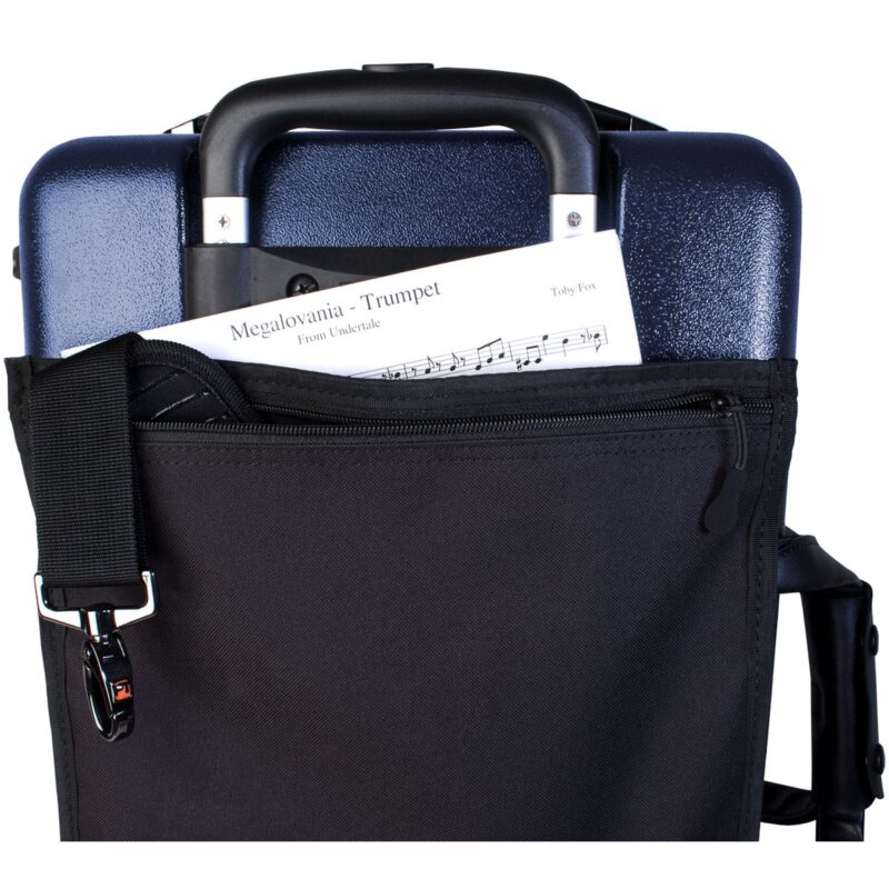 Estuche Protec para trompeta - ABS con cremallera, individual, doble  (Azul) - Imagen 8
