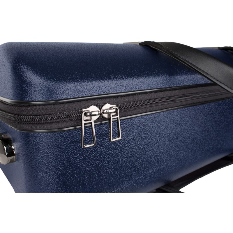 Estuche Protec para trompeta - ABS con cremallera, individual, doble  (Azul) - Imagen 13