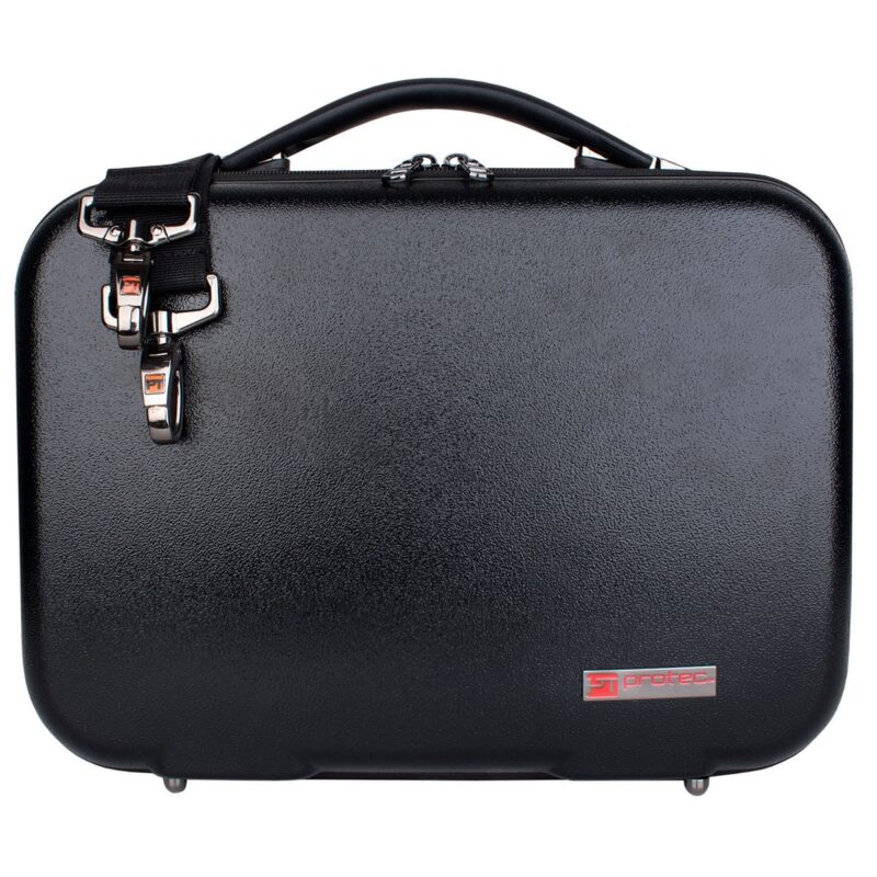 Estuche Protec para clarinete, Sib - Cremallera, con bolsillo extraíble para partituras (negro) - Imagen 2