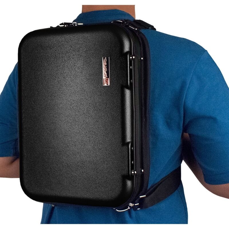 Estuche Protec para clarinete, Sib - Cremallera, con bolsillo extraíble para partituras (negro) - Imagen 7