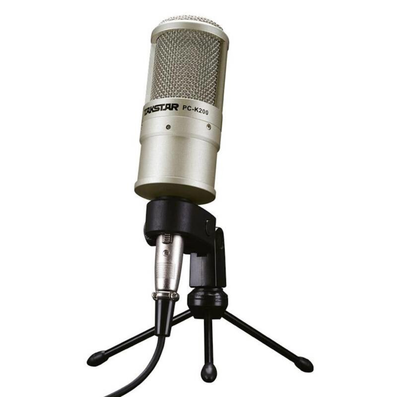 Micrófono Takstar PC-K200 Condensador Cardioide Para grabacion