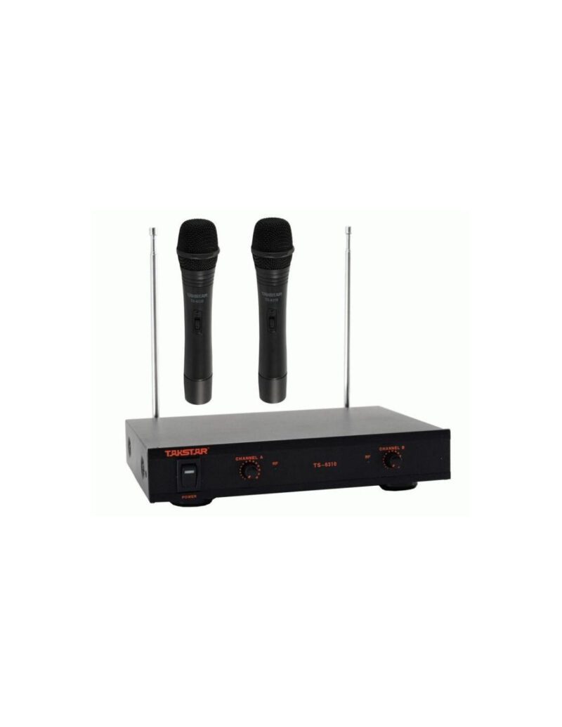 Micrófono Takstar TS-6310HH Sistema dual de micrófonos inalámbricos - Imagen 4