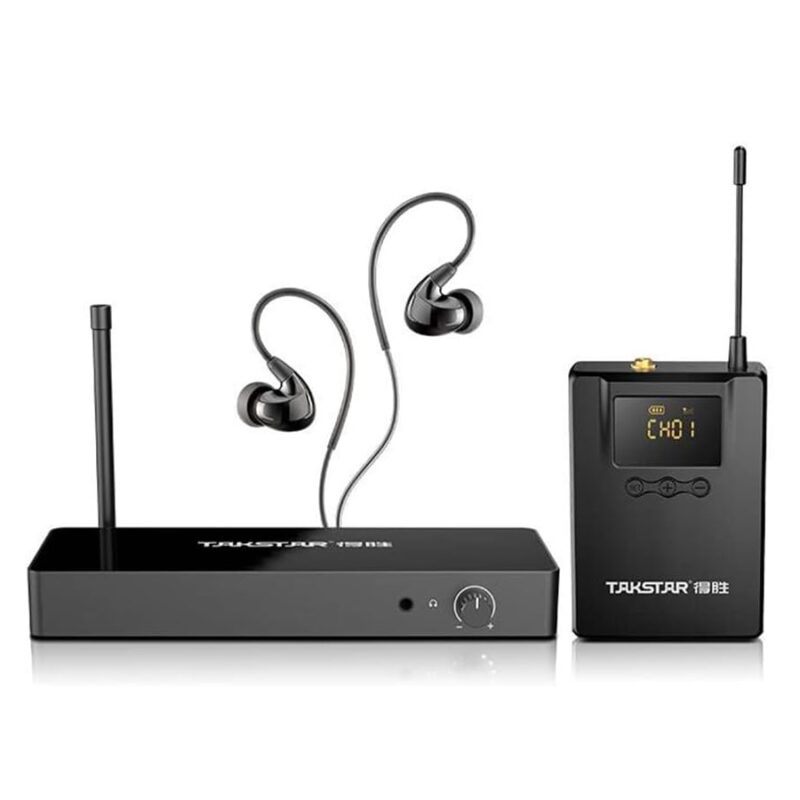 Sistema De Monitoreo Takstar WPM-300 UHF Profesional