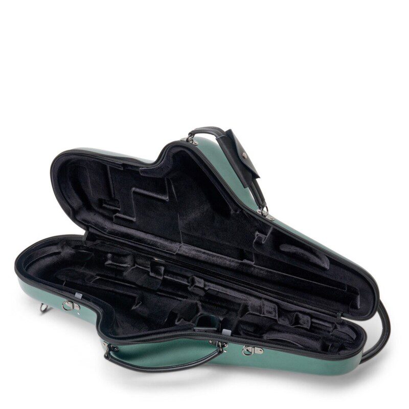 Estuche para saxofón tenor con cremallera, modelo Micro ZIP ABS (Verde) - Imagen 11