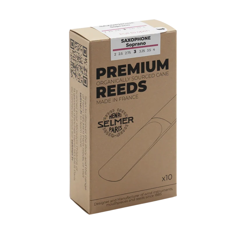 Cañas Henri SELMER París Para Saxo Soprano