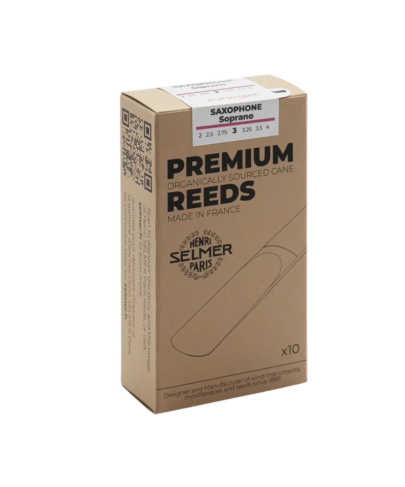 Cañas Henri SELMER París Para Saxo Soprano