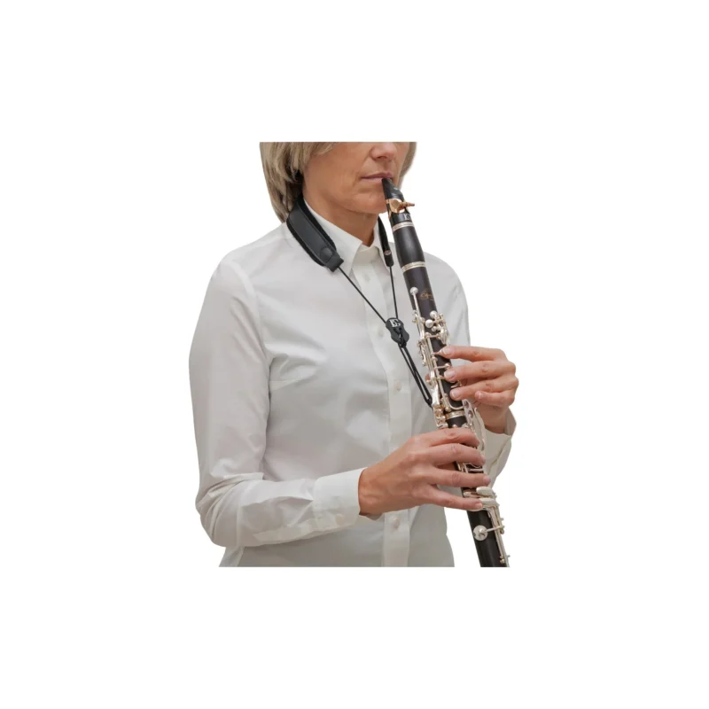 Correa Leather Elástica Para Clarinete Bb. BG France C23E - Imagen 2
