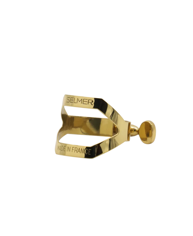 Abrazadera Oro Henri Selmer París Para Saxo Tenor.