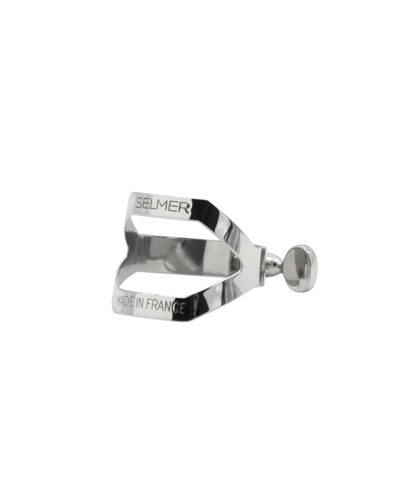 Abrazadera Plata Henri Selmer París Para Saxo Tenor.