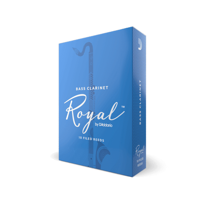 Cañas Para Clarinete Bajo Royal By D'Addario